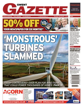 Cover of Gwent Gazette