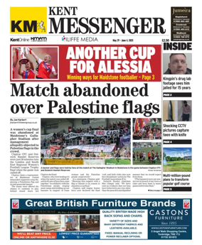 Cover of Kent Messenger Maidstone