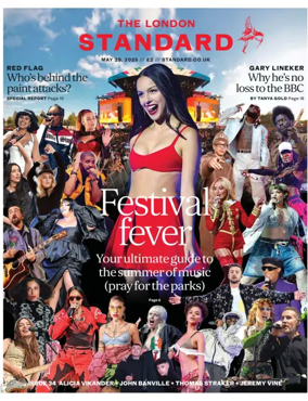Cover of London Evening Standard (West End Final A)