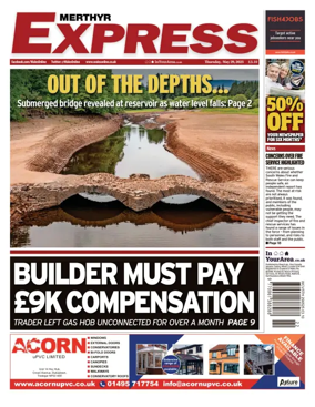 Cover of Merthyr Express