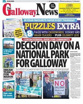 Cover of The Galloway News
