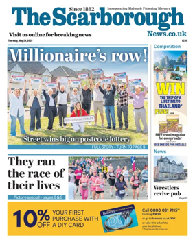 Cover of The Scarborough Evening News
