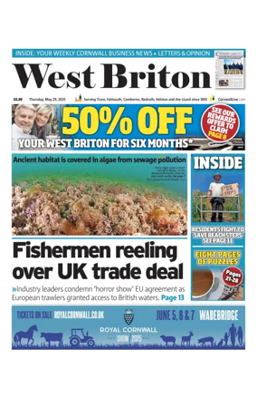 Cover of West Briton (Camborne, Redruth, Hayle)