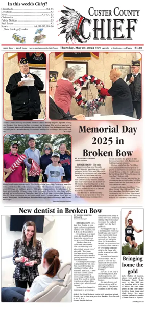 Cover of Custer County Chief