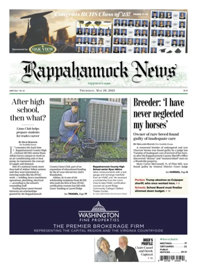 Cover of Rappahannock News