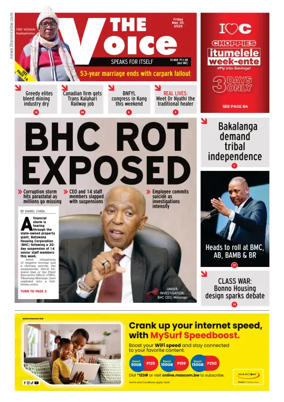 Cover of The Voice (Botswana)