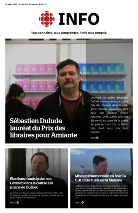 Cover of Radio-Canada Info