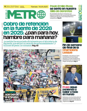 Cover of Publimetro Barranquilla