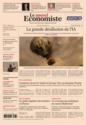 Cover of Le Nouvel Economiste