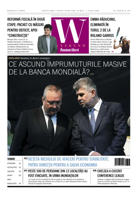 Cover of Romania Libera - Friday Edition