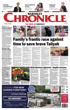 Cover of Barnsley Chronicle