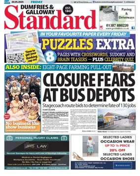 Cover of Dumfries & Galloway Standard