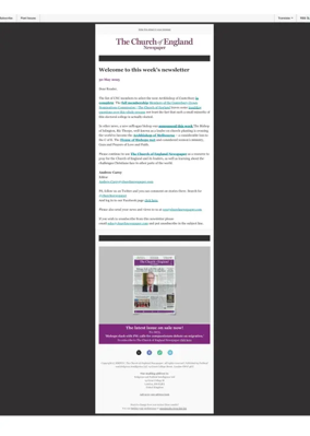 Cover of The Church of England