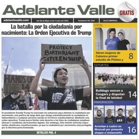 Cover of Adelante Valle