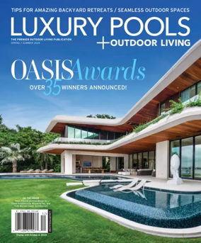 Cover of Luxury Pools Magazine