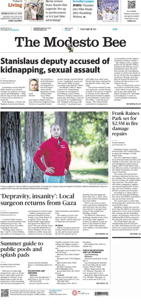 Cover of The Modesto Bee