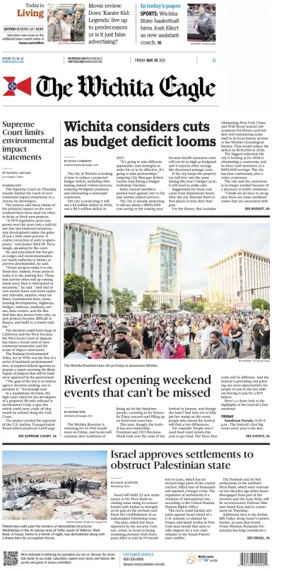 Cover of The Wichita Eagle