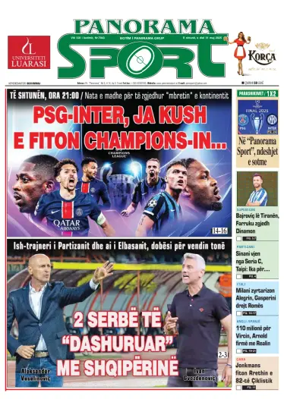 Cover of Panorama Sport (Albania)