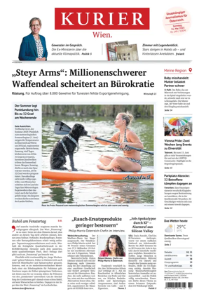 Cover of Kurier (Samstag)