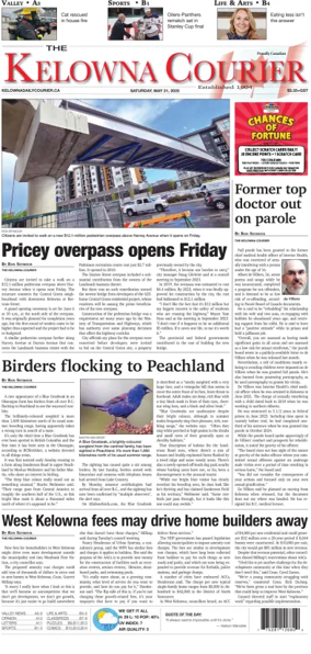 Cover of The Daily Courier