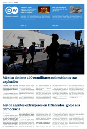 Cover of Deutsche Welle (Spanish edition)
