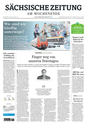 Cover of Sächsische Zeitung  (Dippoldiswalde)