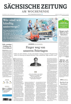 Cover of Sächsische Zeitung  (Kamenz)