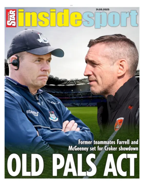 Cover of Irish Daily Star - Inside Sport