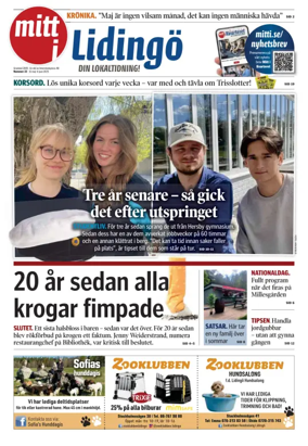 Cover of Mitt i Lidingö