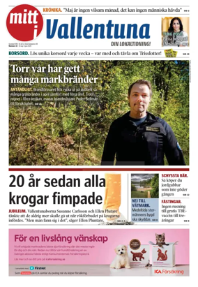 Cover of Vallentuna Nyheter