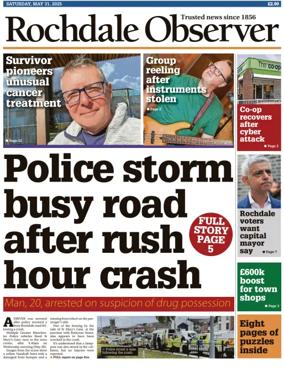 Cover of Rochdale Observer