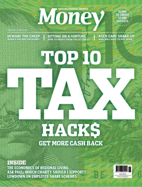 Cover of Money Magazine Australia