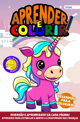 Cover of Aprender e Colorir