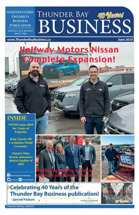 Cover of Thunder Bay Business