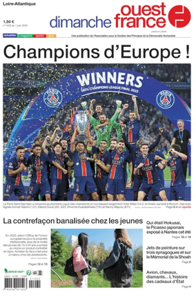 Cover of Dimanche Ouest France (Loire-Atlantique)