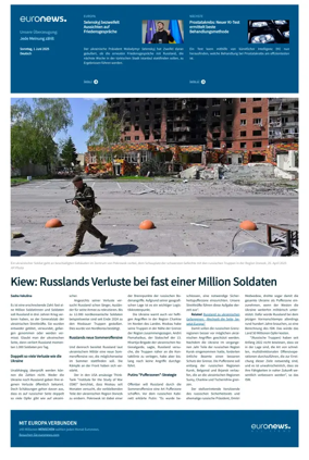 Cover of Euronews (German Edition)