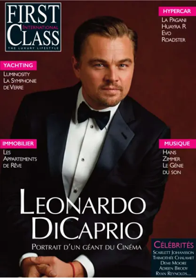 Cover of FIRST CLASS MAGAZINE INTERNATIONAL (FRENCH)