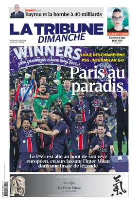 Cover of La Tribune Dimanche (France)
