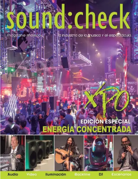Cover of sound:check magazine mexico