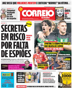 Cover of Correio da Manhã Weekend