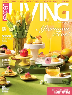 Cover of Expat Living (Singapore)