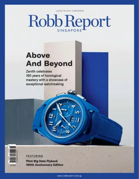 Cover of Robb Report Singapore