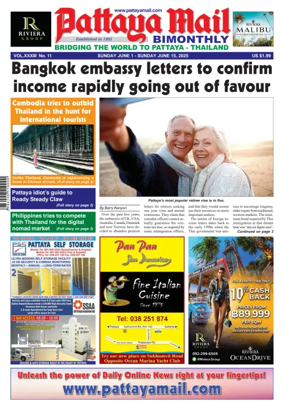 Cover of Pattaya Mail