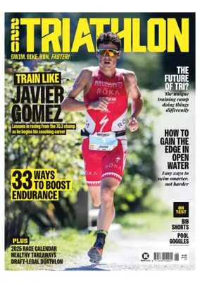 Cover of 220 Triathlon Magazine