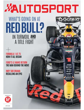 Cover of Autosport (UK)