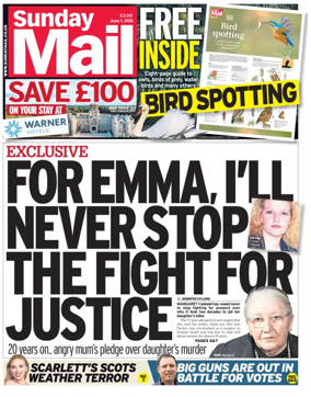 Cover of Sunday Mail (UK)