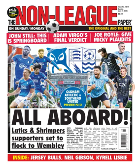 Cover of The Non-League Football Paper