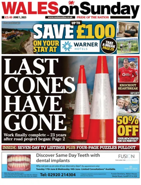 Cover of Wales On Sunday