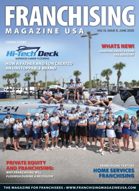 Cover of Franchising Magazine USA