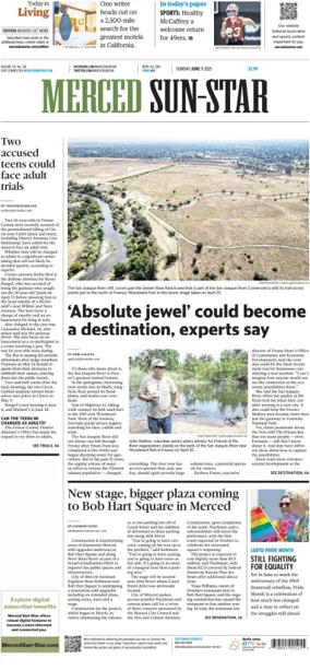 Cover of Merced Sun-Star (Saturday)
